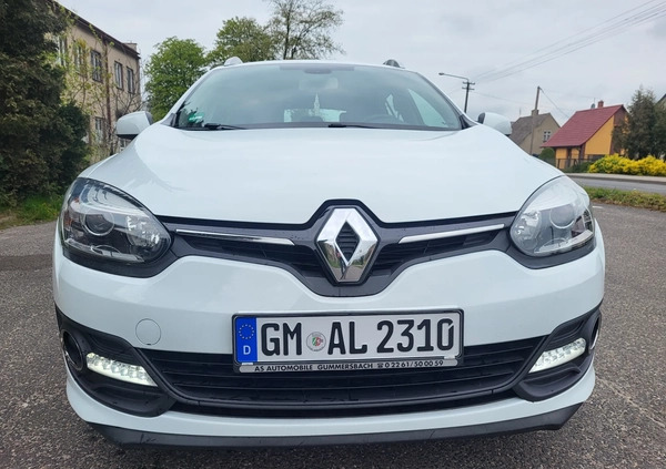 Renault Megane cena 26700 przebieg: 135395, rok produkcji 2014 z Złotów małe 781